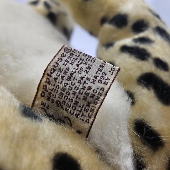 Wallace Berrie Cheetah Leopard Plush 1984 Stuffed Animal Applause Cat Vintage.  - Picture 6 of 8